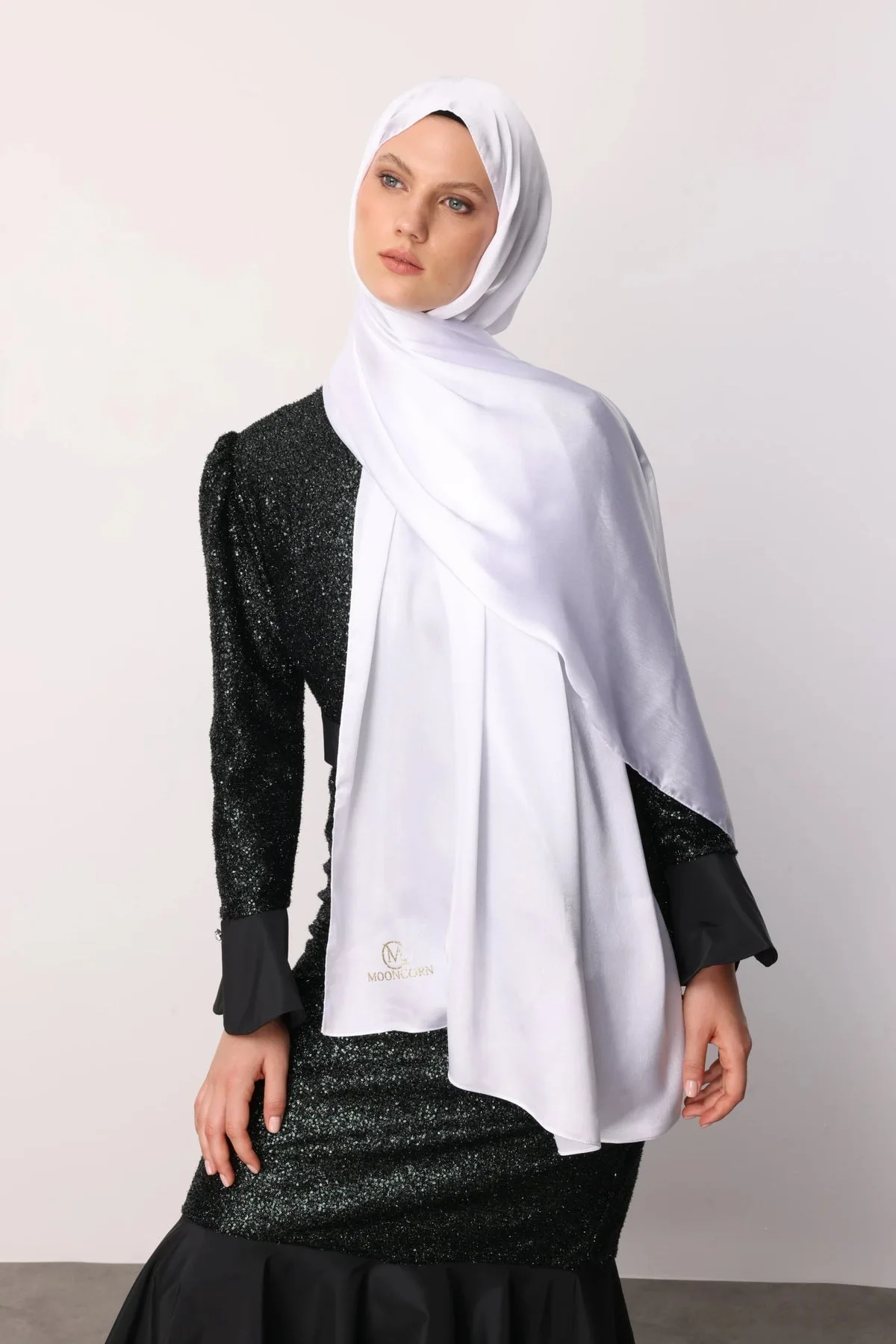 Beyaz Diamond Aura Şal