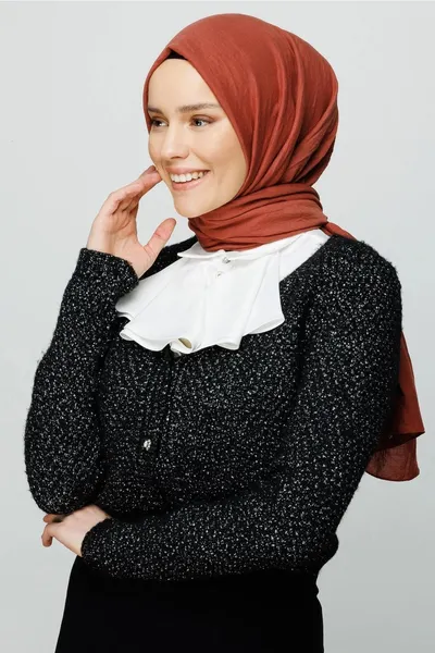 Soğan Kabuğu Pamuk Kraş Şal