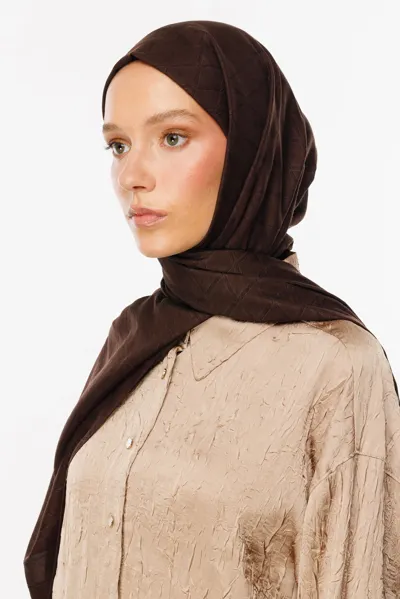 Acı Kahve Bambu Jakar Şal