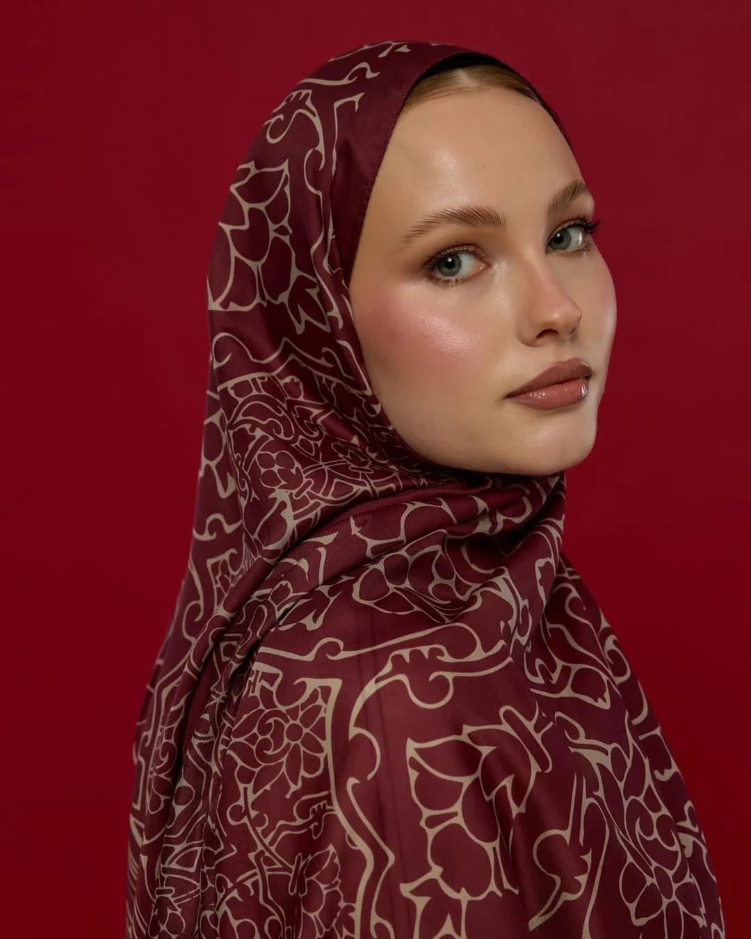Tarçın Kabuk & İnci Taşı Harem Rüyası Desen Şal - 11