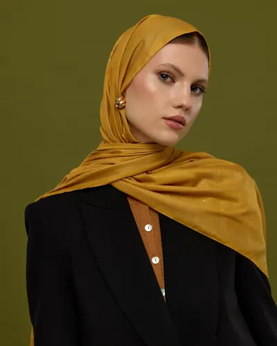 Bal Revanı & Kumral Toprak Hürrem Desen Şal - 48 · İpeksi Jakar