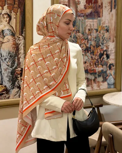 Vizon Royal Vual İpek Şal