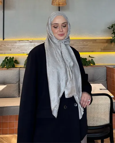 Vizon Imannoor Ester Desen Pamuk Jakar Şal
