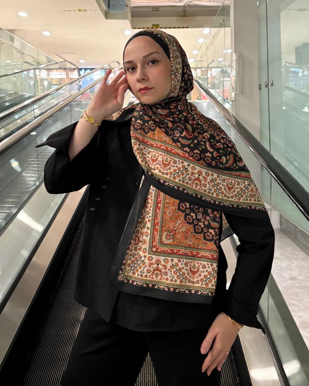 Serap Silk Nomads Vual İpek Şal