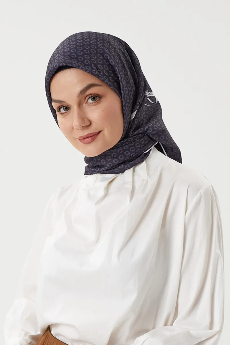 Siyah - Morocco Pamuk Eşarp