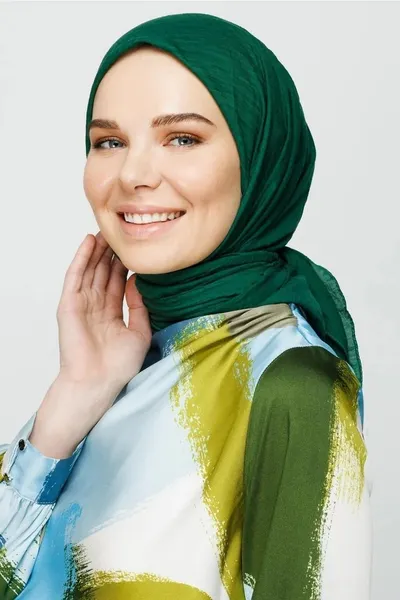 Zümrüt Bambu Şal