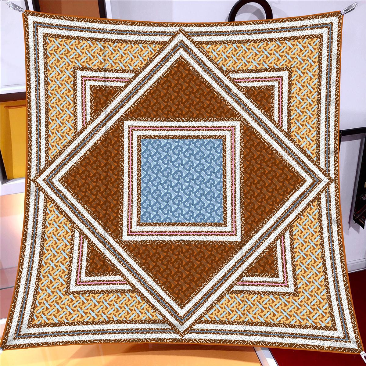 İthal Mocha B 2 Desen Twill İpek Eşarp