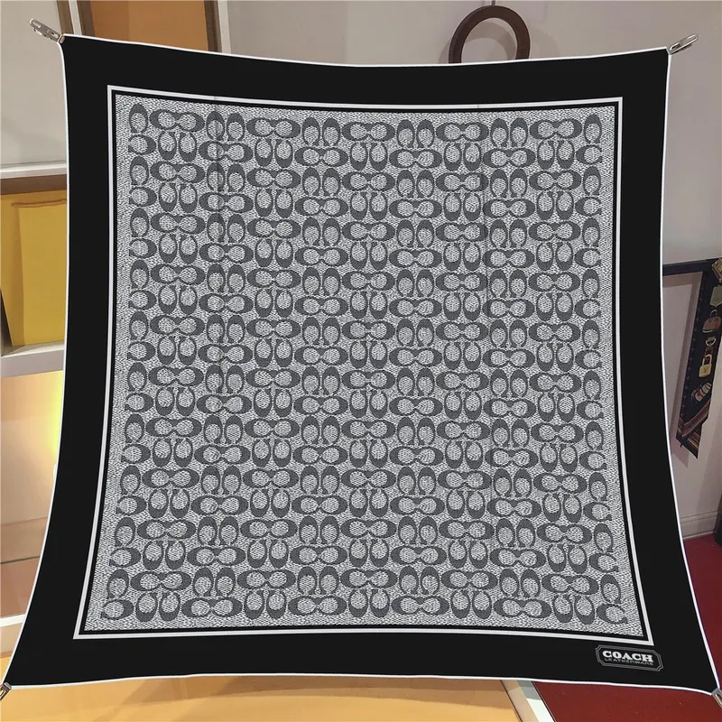İthal Füme C Desen Twill İpek Eşarp