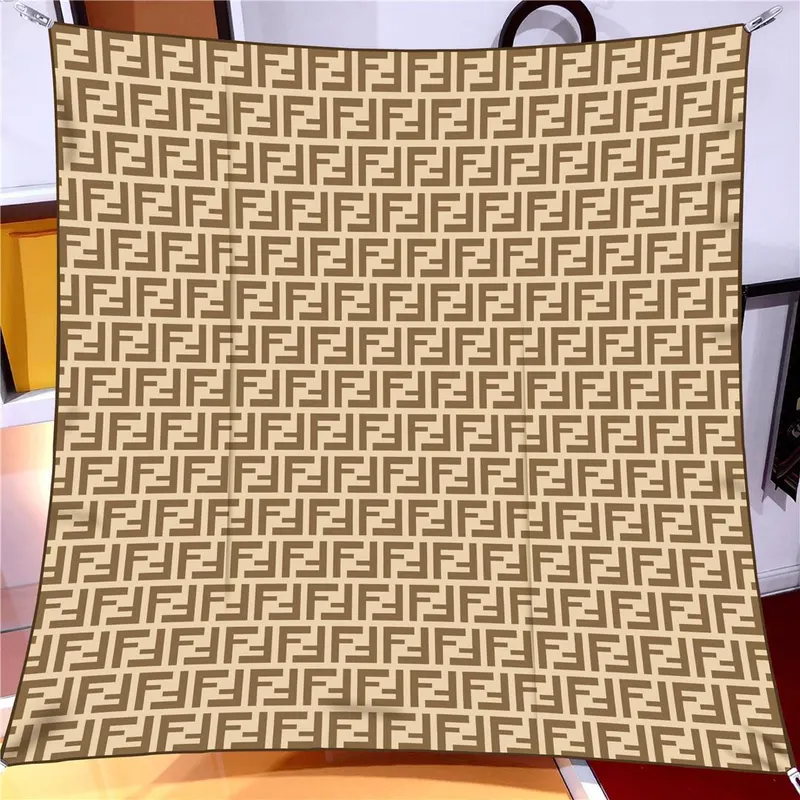 İthal Cappucino F Desen Twill İpek Eşarp