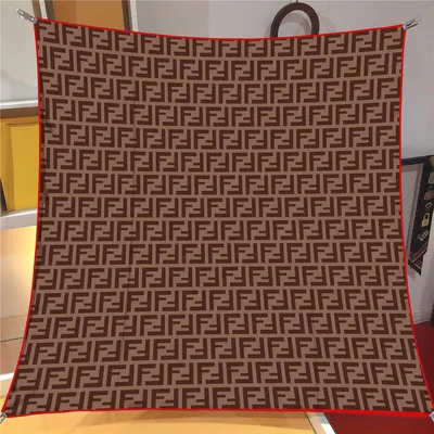 İthal Bordo F Desen Twill İpek Eşarp
