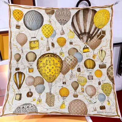 İthal Hardal LV Balloon Twill İpek Eşarp
