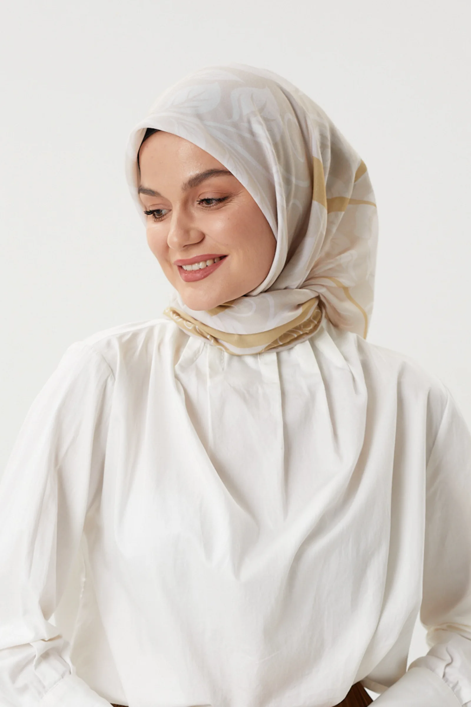 Gold - Vintage Pamuk Eşarp